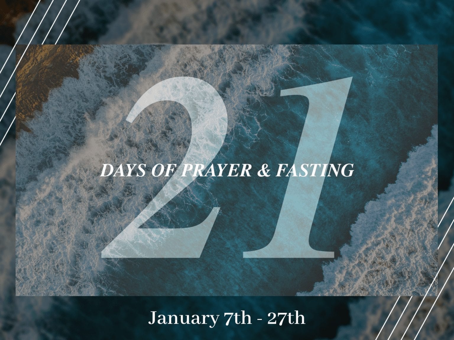 21 Days of Prayer & Fasting Vertical Church